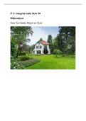 Wijkanalyse Stap 5 |Wijk| Huis Ter Heide, Bosch en Duin Cijfer 8,7