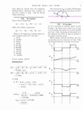 Exam 1 for PHY 301 - MECHANICS (QUESTIOS WITH ANSWERS &EXPLANATIONS)