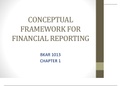 Conceptual Framework For Financial Reporting
