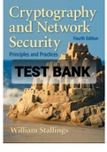 TEST BANK FOR Cryptography And Network Security 4th Edition By Williams Stallings 