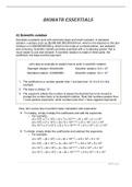 bio math essentials for lab work first year