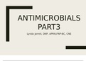 ANTIMICROBIALS  PART3