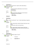 GPH 111 / GPH111 Quiz 3 Earth Materials .