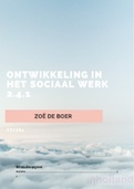  2.4.1 Ontwikkeling Als Sociaal Werker behaald met een 7!