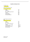 IAS 7 - Cash flows summary