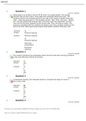 ABA 603 Week 1 Test- Questions and Answers/National University College