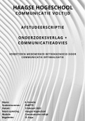 3 geslaagde HBO scripties Communicatie verbetering - Doelgroep communicatie, Medewerker betrokkenheid en Communicatieadvies Jongeren - een schat aan theorie- en praktijkonderzoek