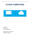 Module Cloud Computing, Cijfer:8