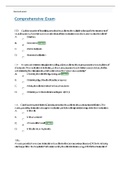 Hesi exit conprehensive exam Download for an A