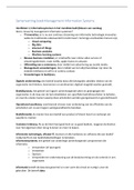 Samenvatting Management Information Systems 