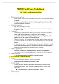 NR 599 Final Exam Study Guide / NR599 Final Exam Study Guide(V1) (NEW-2022):Chamberlain college of Nursing(Download to score A)