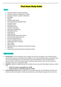 NR 599 Final Exam Study Guide / NR599 Final Exam Study Guide (with Midterm Guide & Review) (V3) (NEW-2022):Chamberlain college of Nursing(Download to score A)