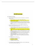 NR 599 Final Exam / NR599 Final Exam (NEW-2022):Chamberlain college of Nursing(Download to score A)