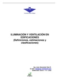 Iluminacion y ventilacion en edificaciones