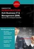 Samenvatting Infrastructure, HvA Business IT & Management