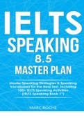 IELTS SPEAKING MASTERPLAN