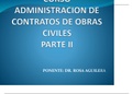 Administracion de Obras