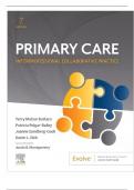 Test Bank - Primary Care Interprofessional Collaborative Practice 7th Edition ( Buttaro,2024) , Latest Edition ||All Chapters