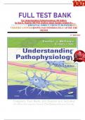      FULL TEST BANK For Understanding Pathophysiology 4th Edition by Sue E. Huether MS PhD (Author) latest Update Graded A+.     