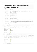  NURS-6501N-31,Advanced Pathophysiology.2018Test Quiz - Week 11