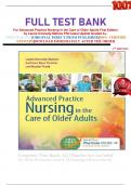 FULL TEST BANK For Advanced Practice Nursing in the Care of Older Adults First Edition by Laurie Kennedy-Malone PhD latest Update Graded A+.     