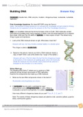 GIZMO Building DNA | Building DNA Student Exploration - ALL ANSWERS CORRECT