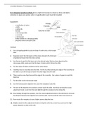 Required practical notes for AQA GCSE Biology 