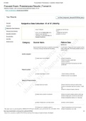 Focused Exam: PTSD Results | Turned In C487 Psych/Mental Health Clinical,Nursing Admitting Note Student Documentation Student Documentation Model Documentation Model Documentation Chief Complaint not being able to sleep, trouble following asleep Ms. Diaz 