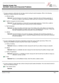 ATI Detailed Answer Key SS.N4581 Stroke and Intracranial Problems