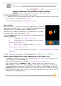 Gizmos Student Exploration: Seasons: Earth, Moon, And Sun - Gizmos ...