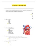 TEAS VI Practice Test 2022 Update