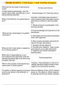 DEOMI EOARCC 17CD Exam 1 with Verified Answers