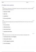 ADJ 107 - Criminology Exam 2 (Final)questions and answers