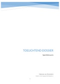 Gezondheidsvoorlichting toelichtend dossier behaald met een 9