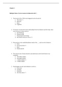 Brain _ Behavior, Garrett - Complete Test test bank - exam questions - quizzes (updated 2022)