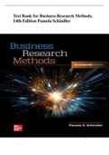 est Bank for Business Research Methods, 14th Edition 