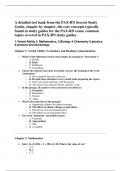 A detailed test bank from the PAX-RN Secrets Study Guide, chapter by chapter, the core concepts typically found in study guides for the PAX-RN exam. common topics covered in PAX-RN study guides. 1.Verbal Ability 2. Mathematics, 3.Biology 4.Chemestry 5.phy