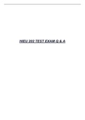  HIEU 202 TEST EXAM Q & A