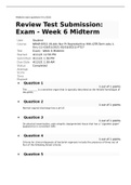 NRNP 6552NURS 6552 MIDTERM CH