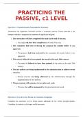 Passive C1 English (TEST)