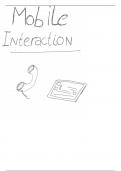 Mobile Interaction | HCI | Lectures Summary 