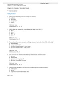 BIOLOGY 206 OpenStax Microbiology Test Bank- Chapter 13: Control of Microbial Growth