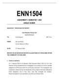 ENN1504 Assignment 2 Semester 1 2022