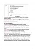 A-level Economics Fiscal Policy Summary Notes 