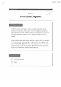 Activity 2.1.3 Free Body Diagrams