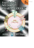 KD Tripathi - Essentials of Medical Pharmacology, 6th Edition.