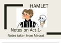 Hamlet Act 1 Revision