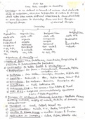 Hand Written Notes For Class 11th Chapter 1 Some Basic Concepts in Chemistry