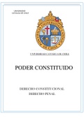 PODER CONSTITUIDO