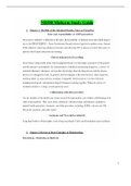 Chamberlain College of Nursing: NR508 Week 4 Midterm Exam Study Guide (Latest-2022) / NR 508 Week 4 Midterm Exam Study Guide / NR508 Midterm Exam Study Guide | Complete and Latest Guide |